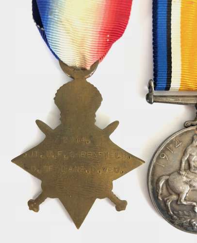 WW1 Duke of Lancaster’s Own Yeomanry Officer Group of Four Medals.