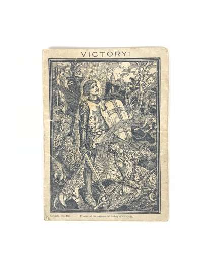 WW1 VICTORY Religious  Leaflet issued by CinC Armies in France