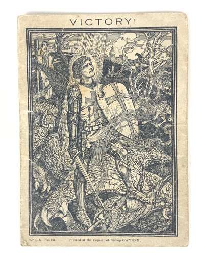 WW1 VICTORY Religious  Leaflet issued by CinC Armies in France