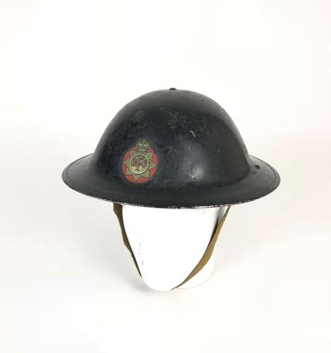 WW2 1943 National Fire Service Helmet.