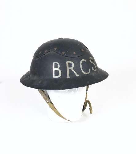 WW2 Home Front Red Cross Winchester Cromwell Helmet.