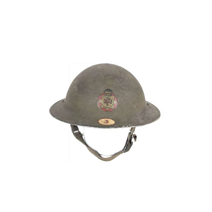 WW2 1939 National Fire Service Area 3 Rotherham Home Front Helmet