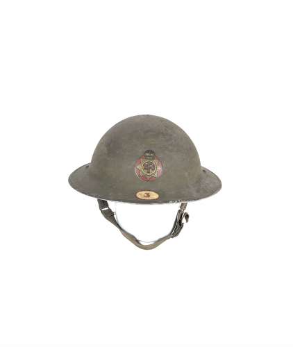 WW2 1939 National Fire Service Area 3 Rotherham Home Front Helmet