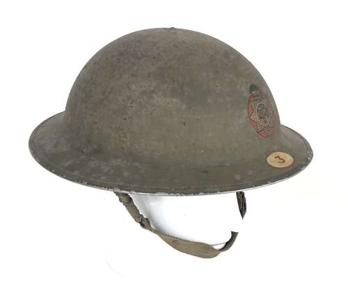 WW2 1939 National Fire Service Area 3 Rotherham Home Front Helmet