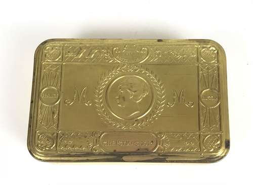 WW1 Princess Mary Christmas 1914 Gift Tin.