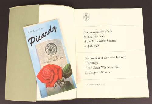 50th Anniversary of the Battle of the Somme Irish Pilgrimage Booklet.