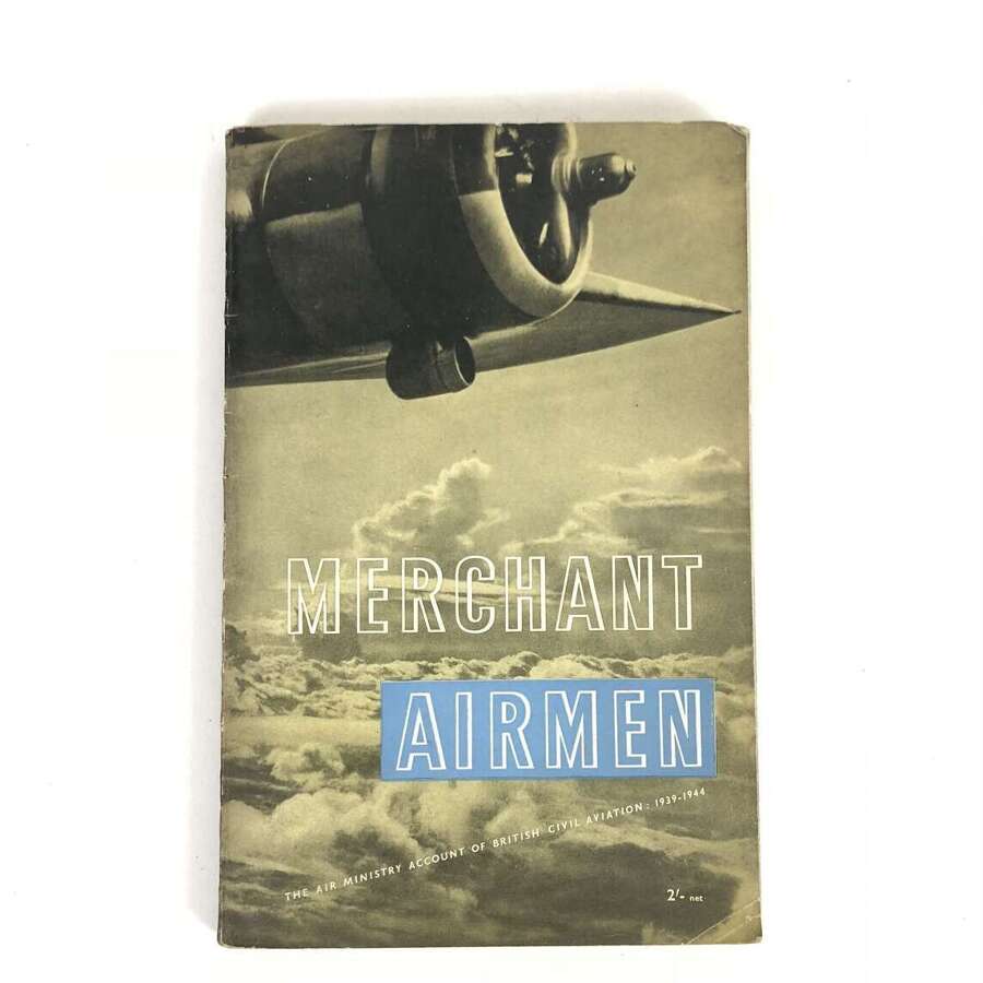WW2 Merchant Airman 1939-1944 Official Booklet