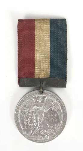 WW1 Plymouth 1919 Peace Medal.