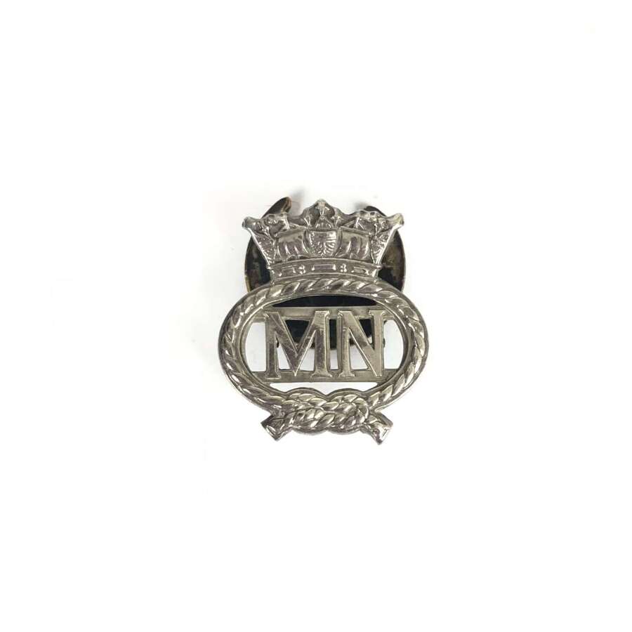 WW2 Merchant Navy Official Issue War Service Badge.
