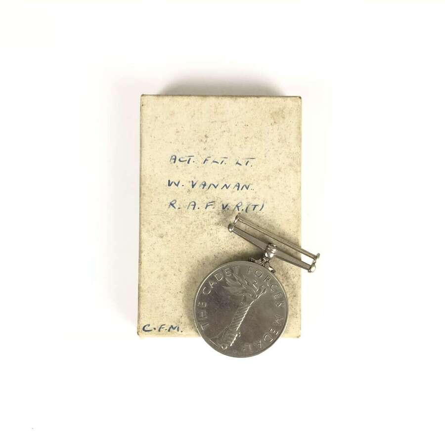 RAFVR(T) Air Training Corps Officers Cadet Forces Medal. GVIR.