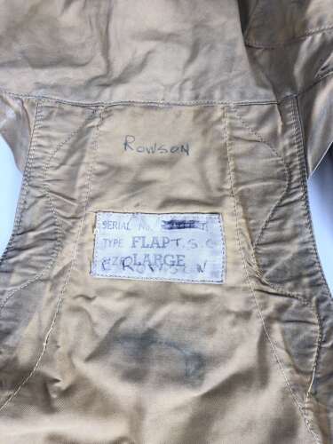 WW2 Original RAF Aircrew 1941 Pattern Mae West. Early Pattern