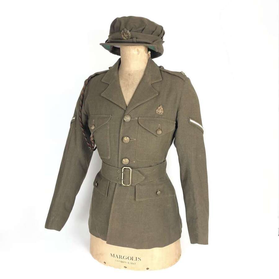 WW2 1942 ATS ROAC Attributed Tunic and Cap