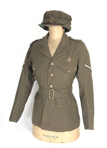 WW2 1942 ATS ROAC Attributed Tunic and Cap
