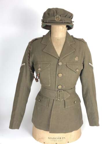 WW2 1942 ATS ROAC Attributed Tunic and Cap