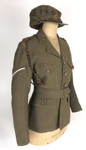 WW2 1942 ATS ROAC Attributed Tunic and Cap