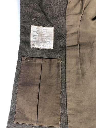 WW2 1942 ATS ROAC Attributed Tunic and Cap