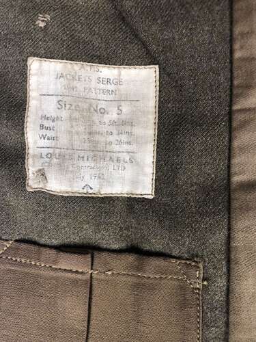 WW2 1942 ATS ROAC Attributed Tunic and Cap