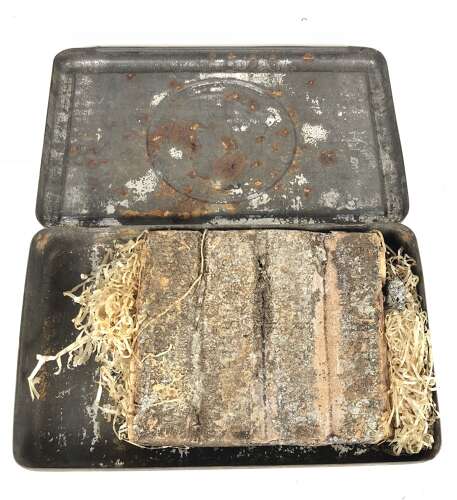 Boer War 1st Bn Coldstream Guards Chocolate Tin & Contents.