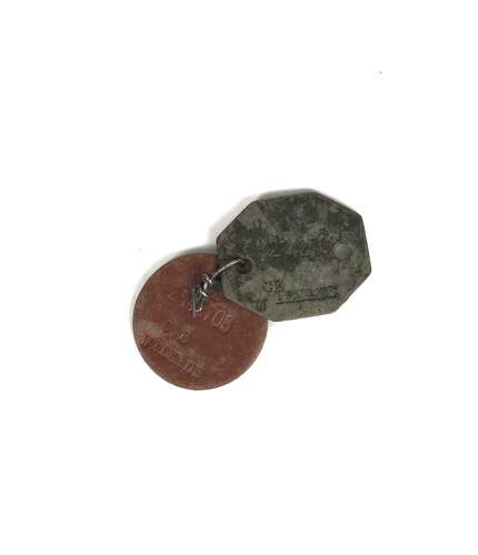 WW2 WAAF RAF Personal Dog Tags.