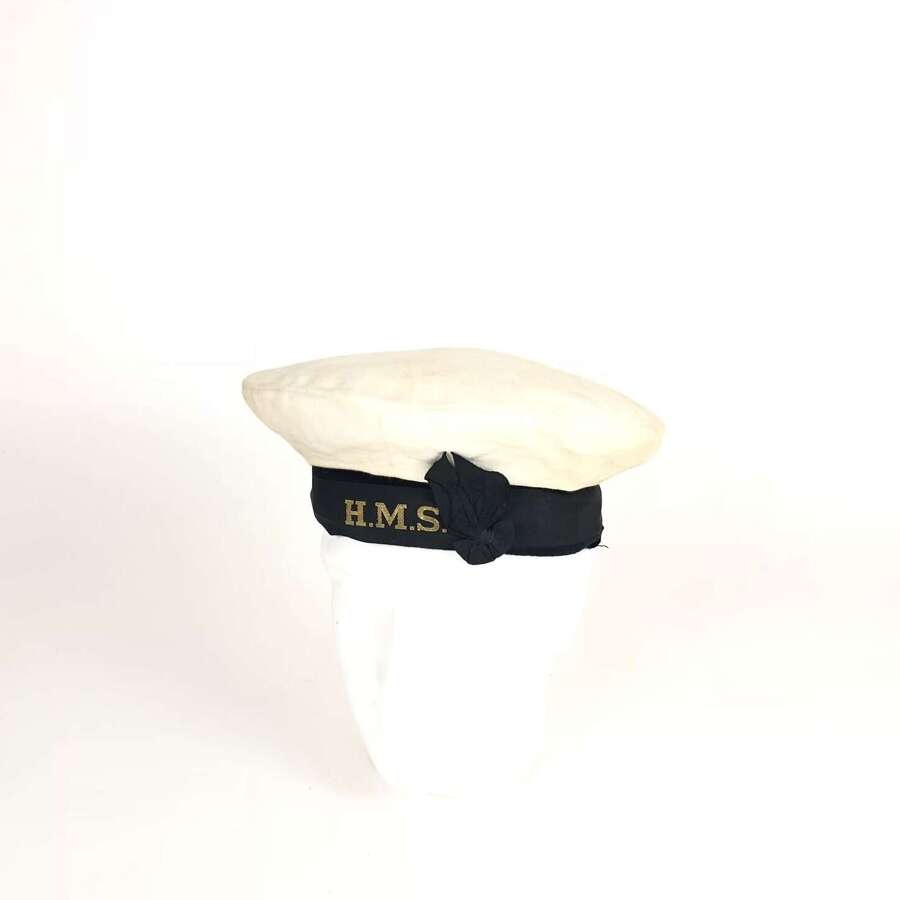 WW2 1942 Early Issue WRNS Ratings Cap