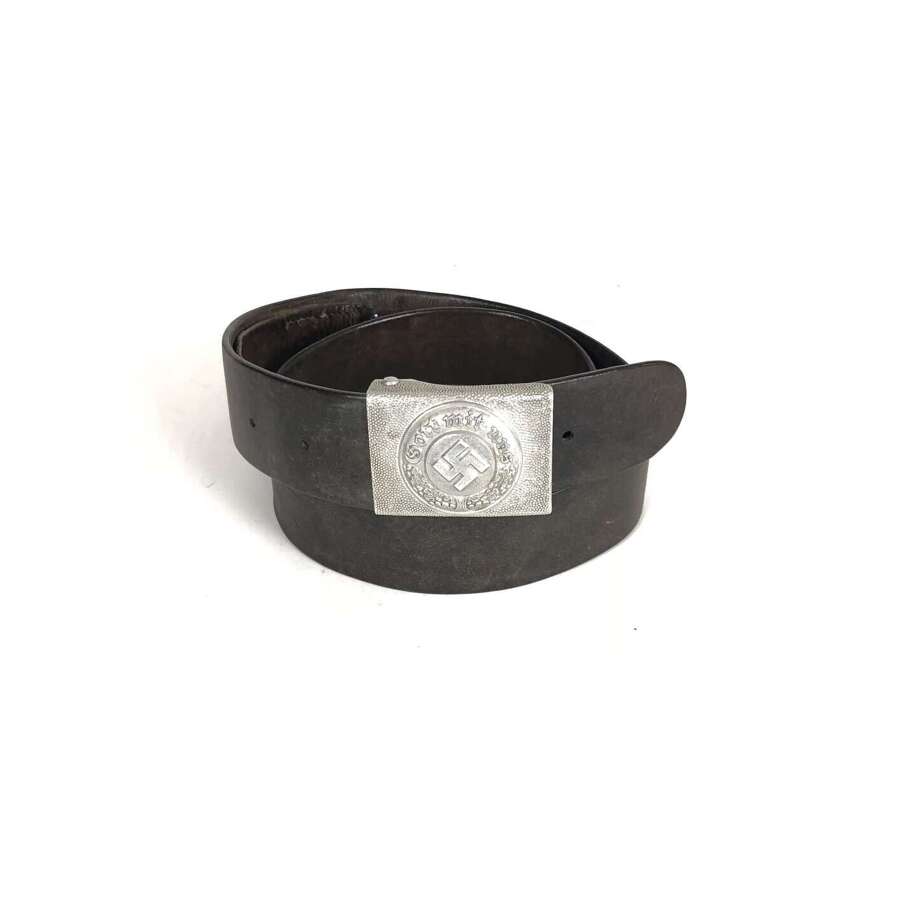 WW2 German Police belt and buckle.&nbsp;