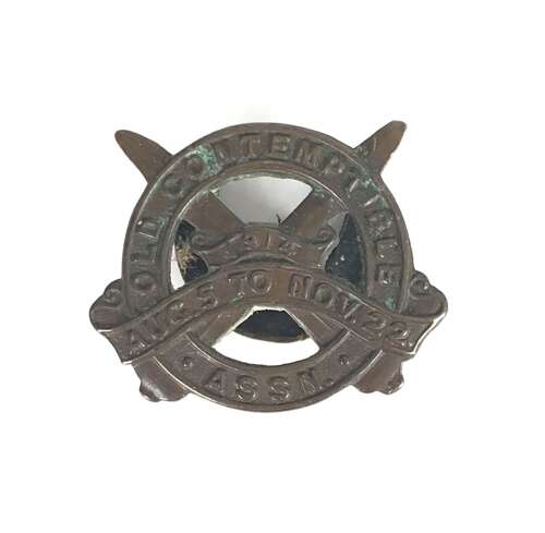 Old Contemptibles Association 1914 Aug 5 To Nov 22 chums badge