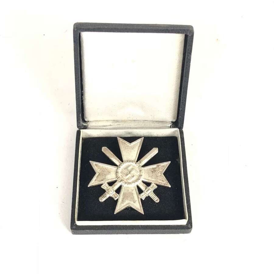 WW2 German Third Reich cased 1939 War Merit Cross 1st Class with swords by Rudolf Souval,