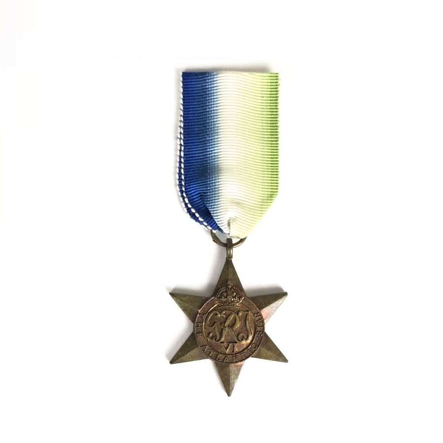 WW2 Royal Navy RAF Atlantic Star.
