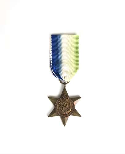 WW2 Royal Navy RAF Atlantic Star.