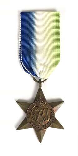 WW2 Royal Navy RAF Atlantic Star.