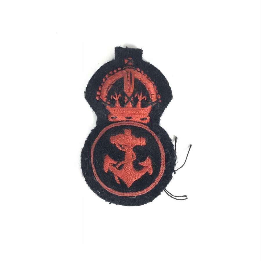 WW1 / WW2 Pattern&nbsp; Royal Navy Ratings Cap Badge.