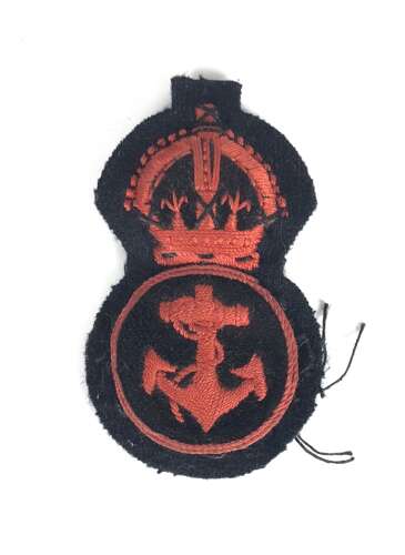 WW1 / WW2 Pattern  Royal Navy Ratings Cap Badge.
