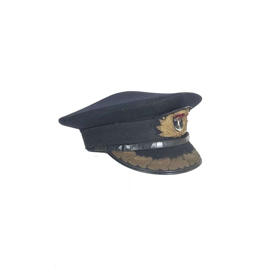 WW2 Period Royal Navy Captain's Cap.