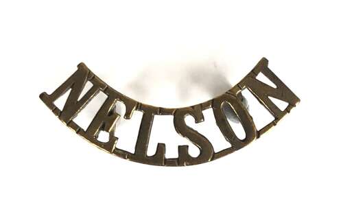 WW1 Royal Naval Division RND Nelson Shoulder Title Badge.