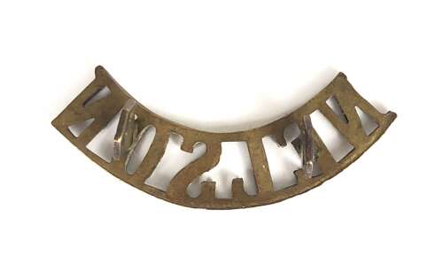 WW1 Royal Naval Division RND Nelson Shoulder Title Badge.