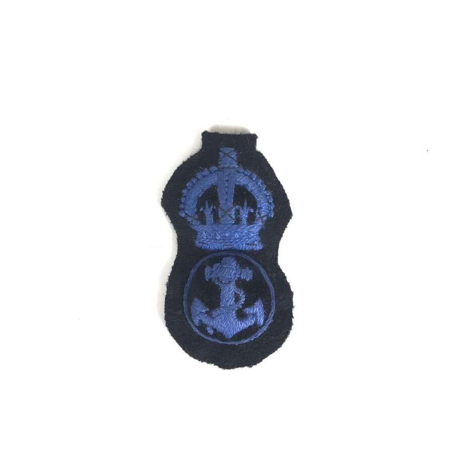WW2 Period WRNS Petty Officer Cap Badge
