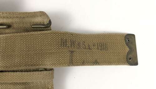 WW1 1915 & 1916 Matching Pair 1908 Ammunition Pouches.