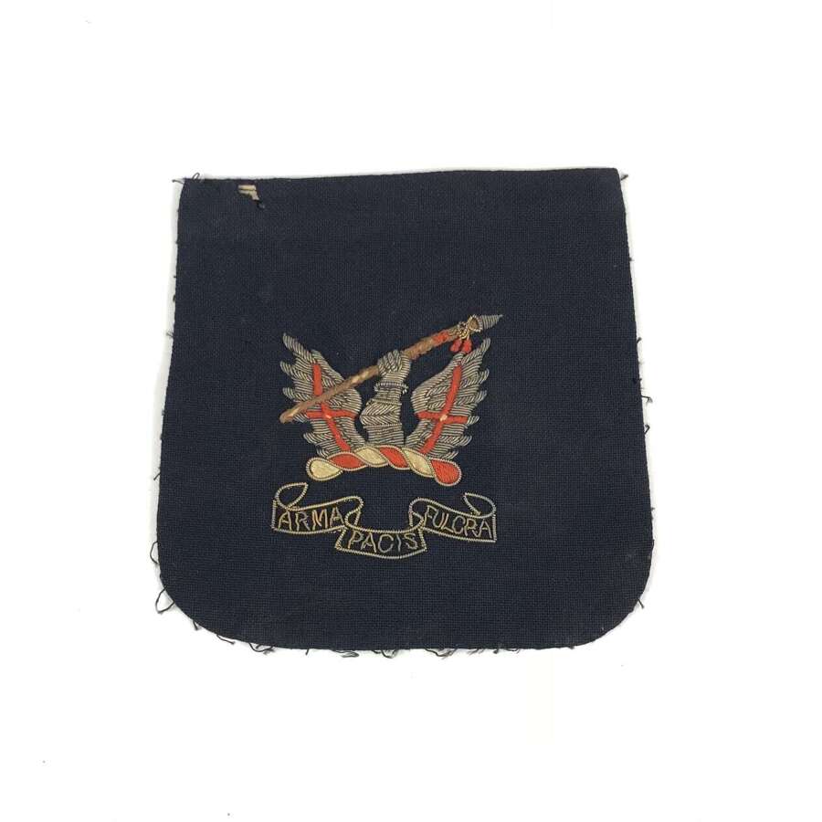 Honourable Artillery Company HAC Bullion Blazer Badge.