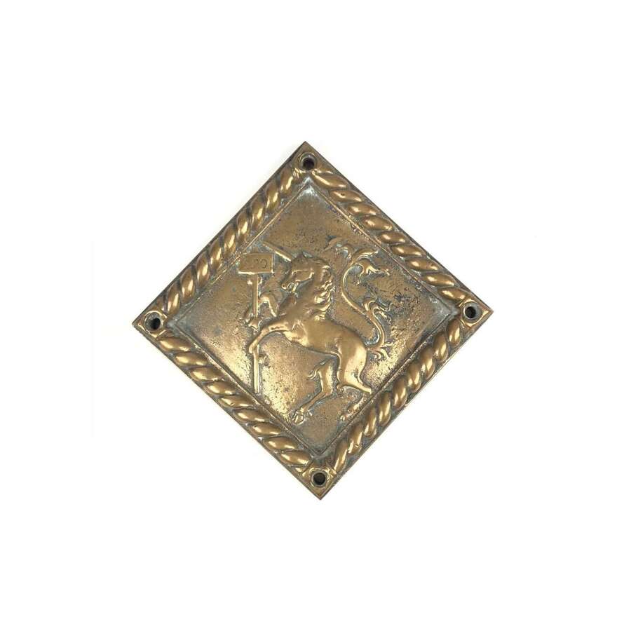HMS Tribune Royal Navy Ships Badge.