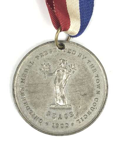 Boer War Siege of Beconsfield Peace Medal by Spink of London.