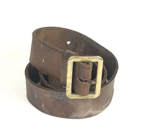 WW2 1941 Home Guard Issue 1903 Pattern Leather Belt.