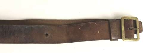 WW2 1941 Home Guard Issue 1903 Pattern Leather Belt.