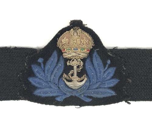 WW2 Womens Royal Naval Service WRNS Officer Cap Badge