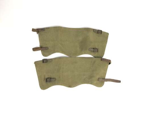 WW2 1940 Battle of France Period British Army 1937 Pattern Web Gaiters