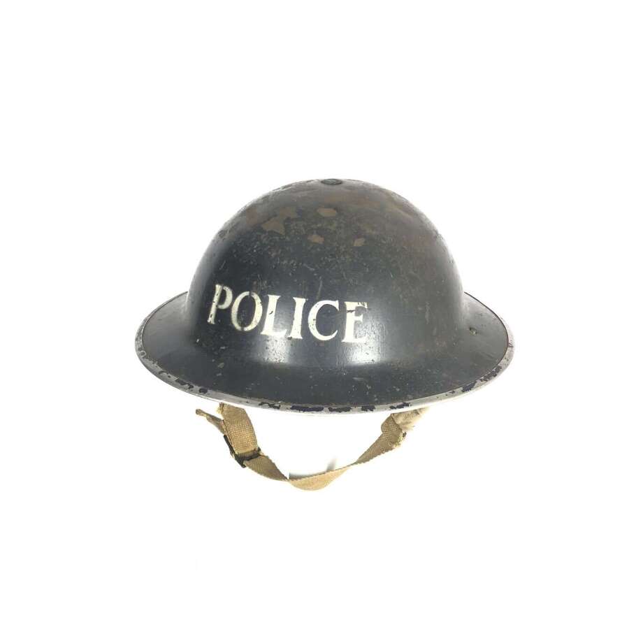 WW2 1939 Home Front Police Helmet.