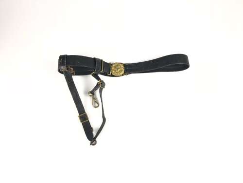 Royal Navy George V / VI Period Midshipman’s Dirk Belt.