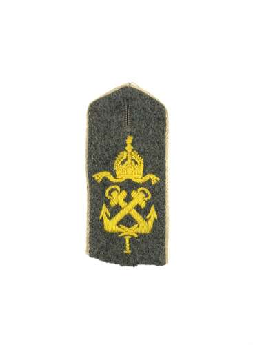 WW1 Imperial German Naval Battalion Shoulder Strap 