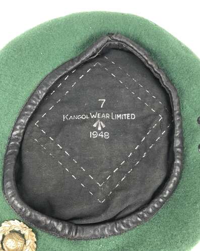Royal Marines Commando WW2 Pattern 1948 Dated Green Beret.