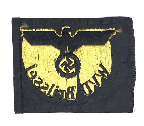 WW2 German Railways Armed Forces Brussels Badge. (WVD)