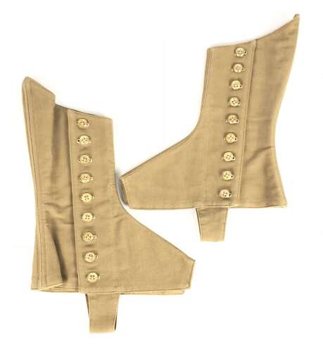Boer War / WW1 Highland Regiment Khaki Field Service Spats.